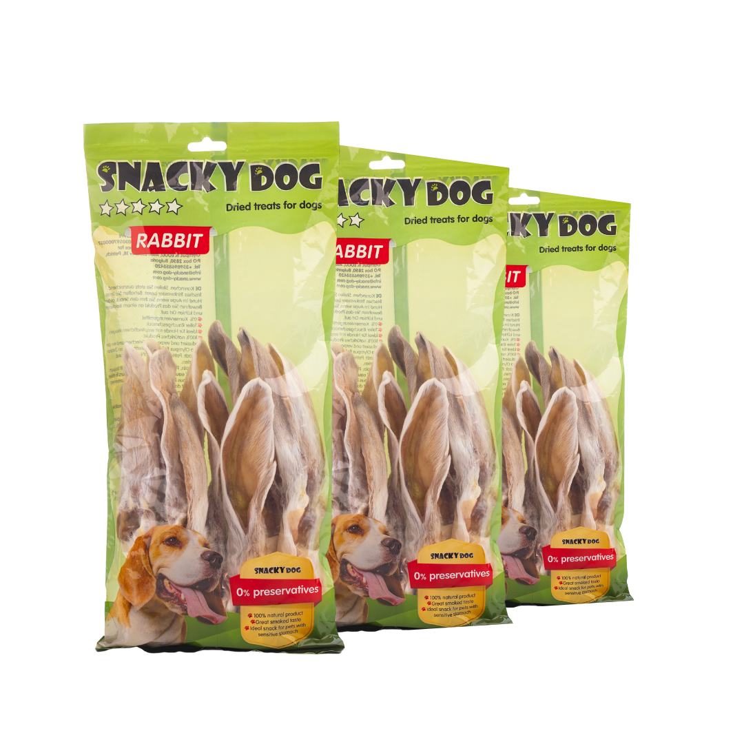Urechi de iepure cu blană 100g