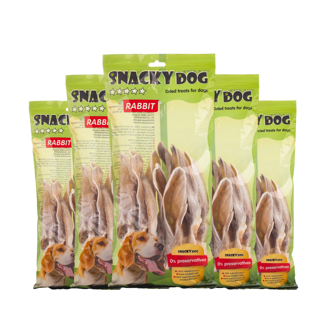 Urechi de iepure cu blană 100g