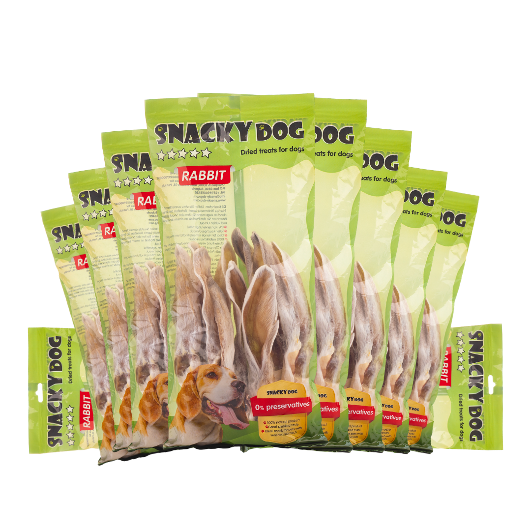 Urechi de iepure cu blană 100g