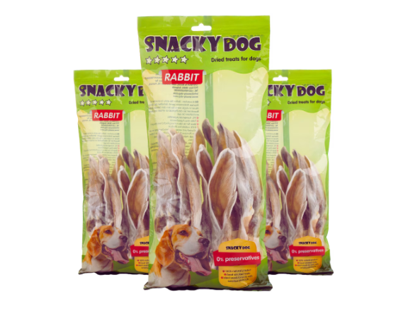 Urechi de iepure cu blană 100g